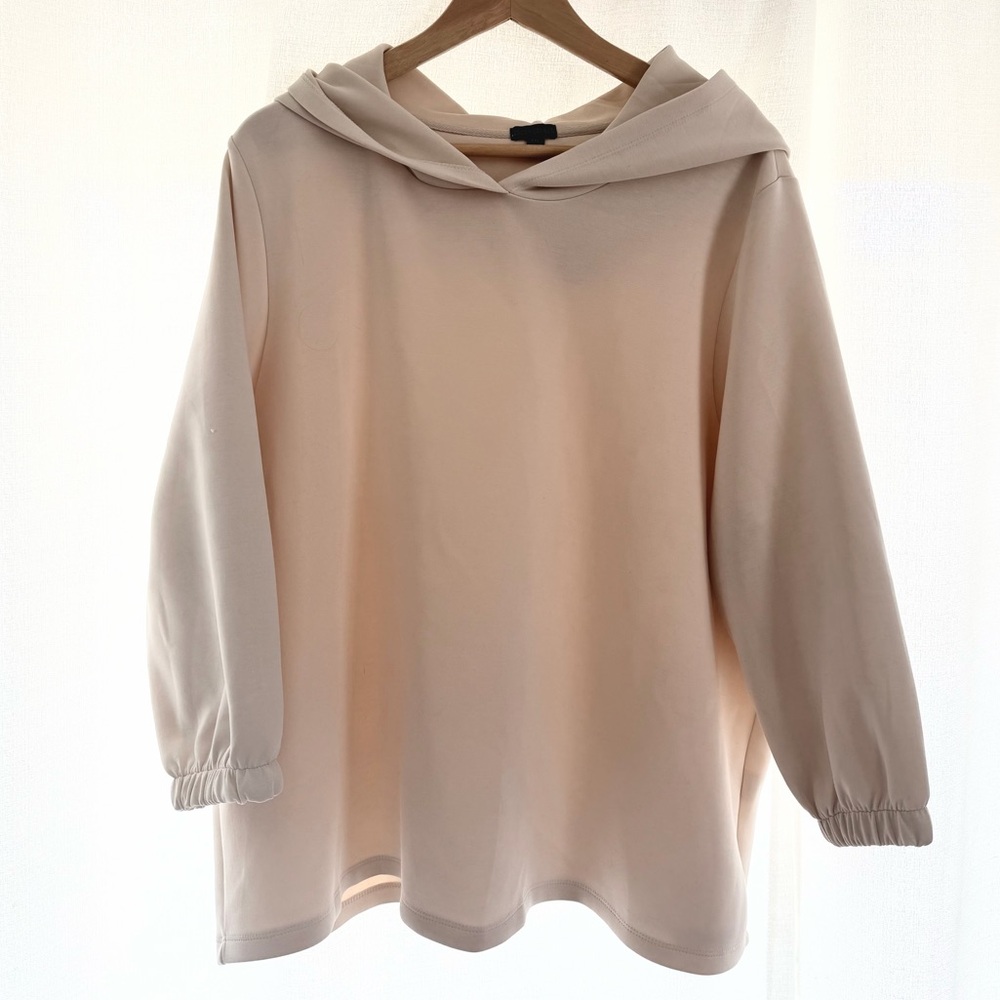 Coco + Carmen Hoodie Pullover - Cream